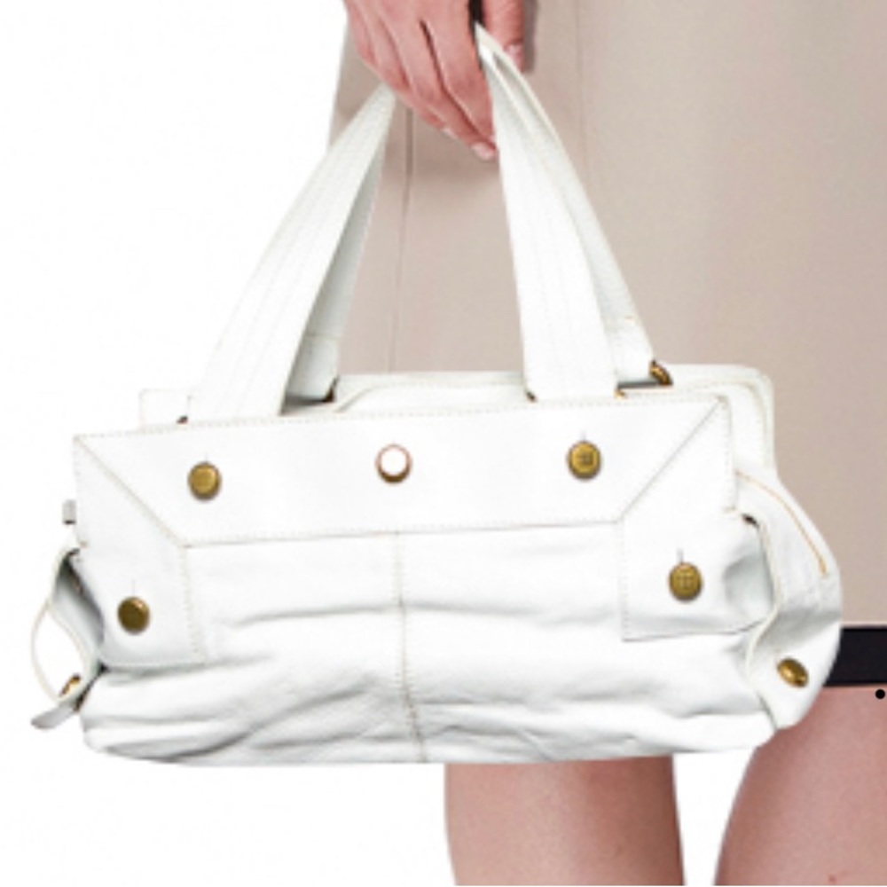 Givenchy authentic leather handbag satchel - Picture 13 of 14